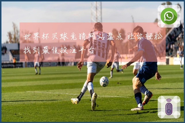 世界杯买球竞猜网站盘点 让你轻松找到最佳投注平台