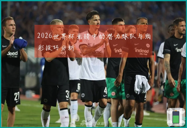 2026世界杯竞猜中的潜力球队与购彩技巧分析